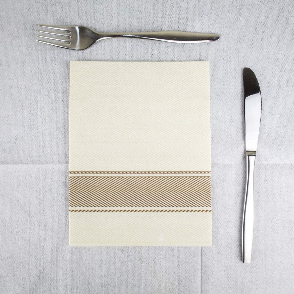 Tovagliolo Kitchen Marrone Soft cm. 30x40 - 800 pz.