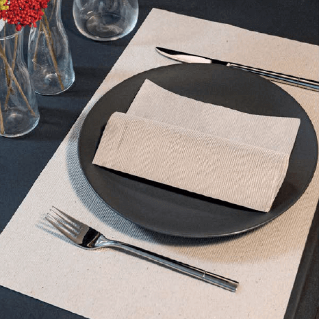 Tovagliolo Natural Onda Airwave cm. 40x40 - 800 pz.