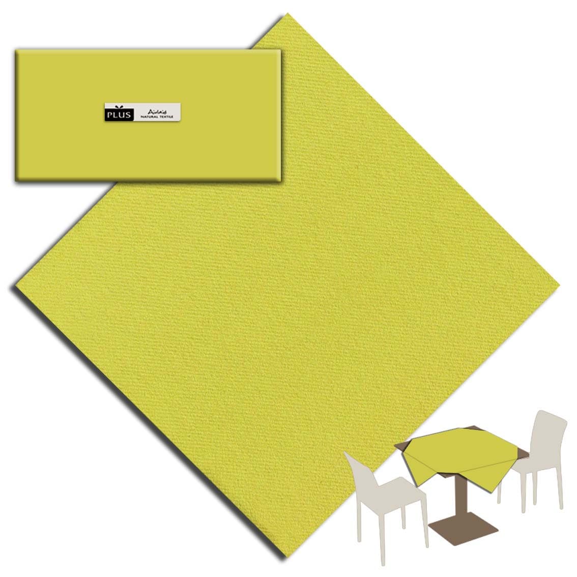 Tovaglia Olio Plus cm. 100X100 - 100 pz.