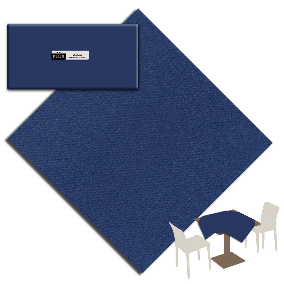 Tovaglia TNT Blue Plus cm. 100X100 - 100 pz.