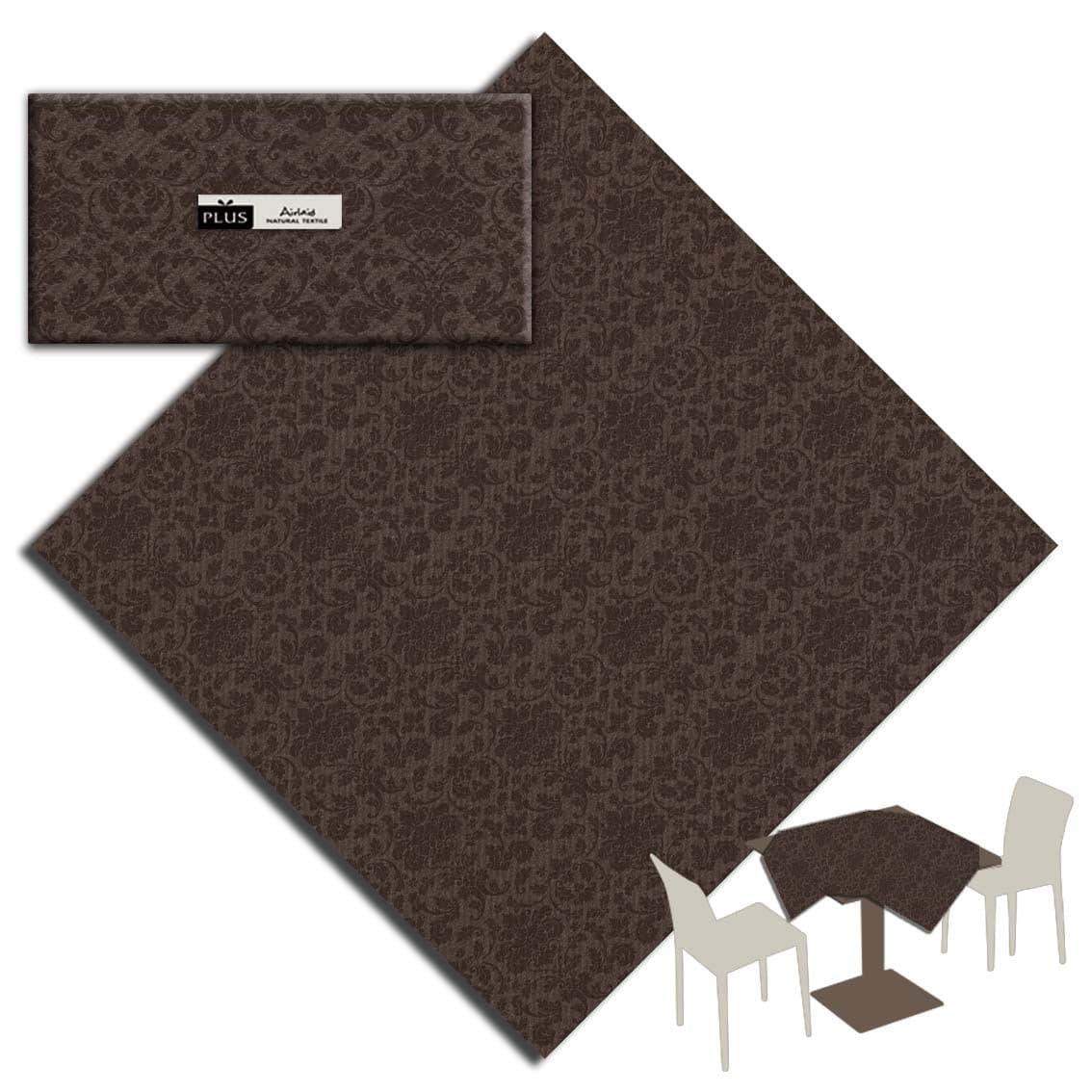 Tovaglia Victoria Cacao Plus cm. 100X100 - 100 pz.