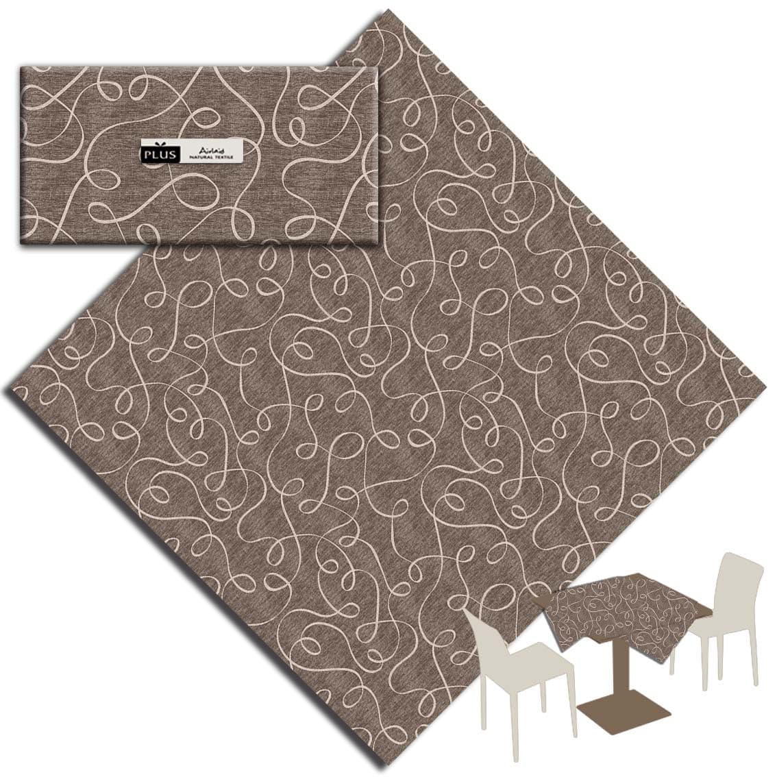 Tovaglia Grace Moka Plus cm. 100X100 - 100 pz.