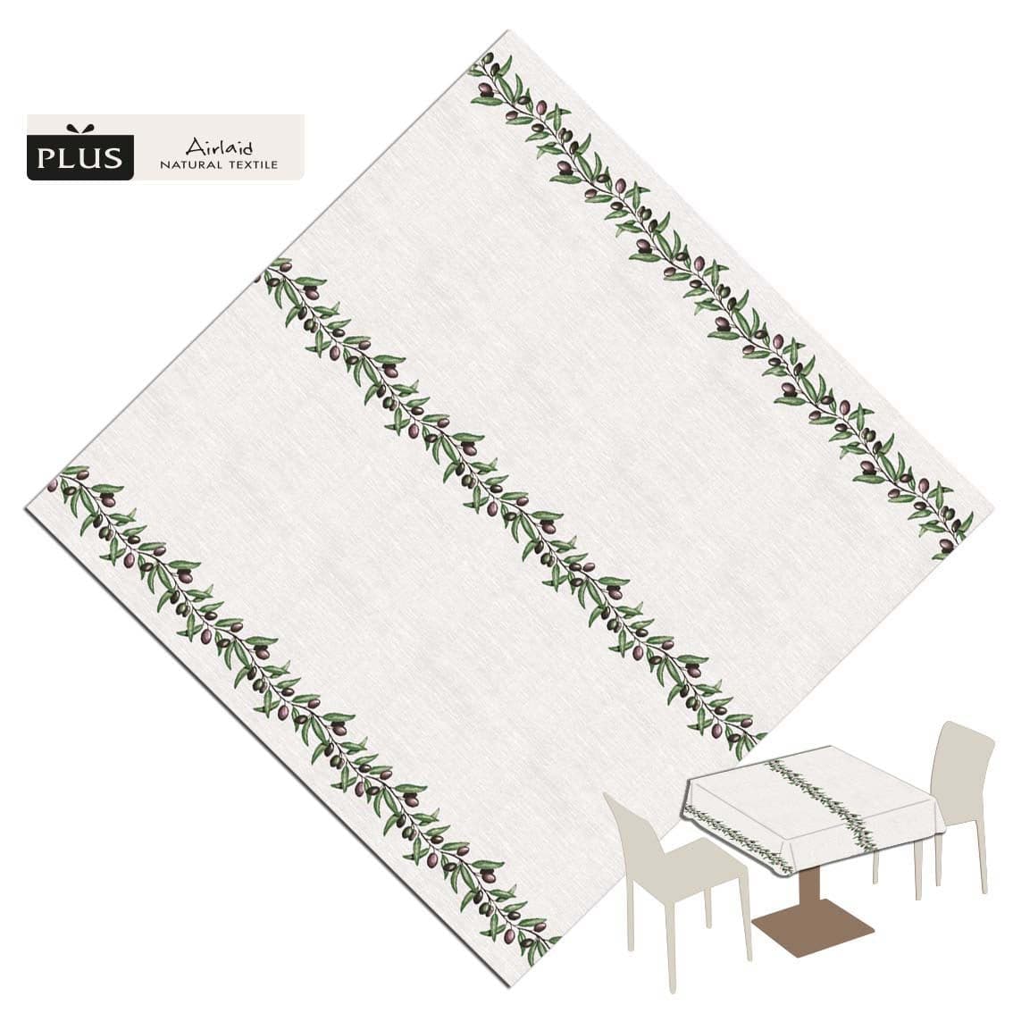 Tovaglia Olivia Plus cm. 120X120 - 100 pz.