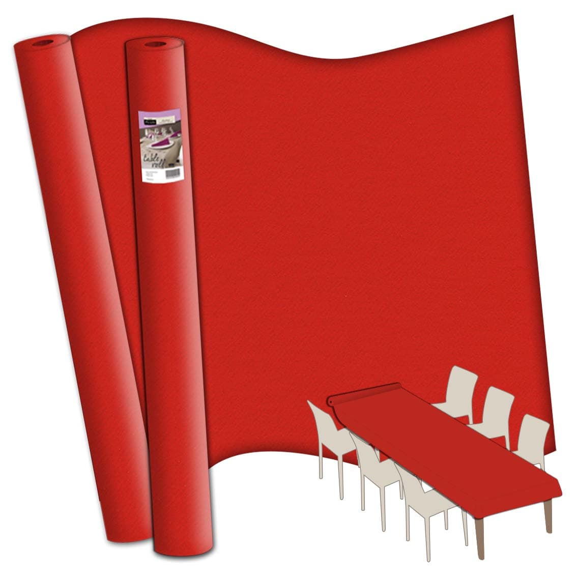 Rotolo Rosso Plus mt. 1.2x25 - 4 pz.