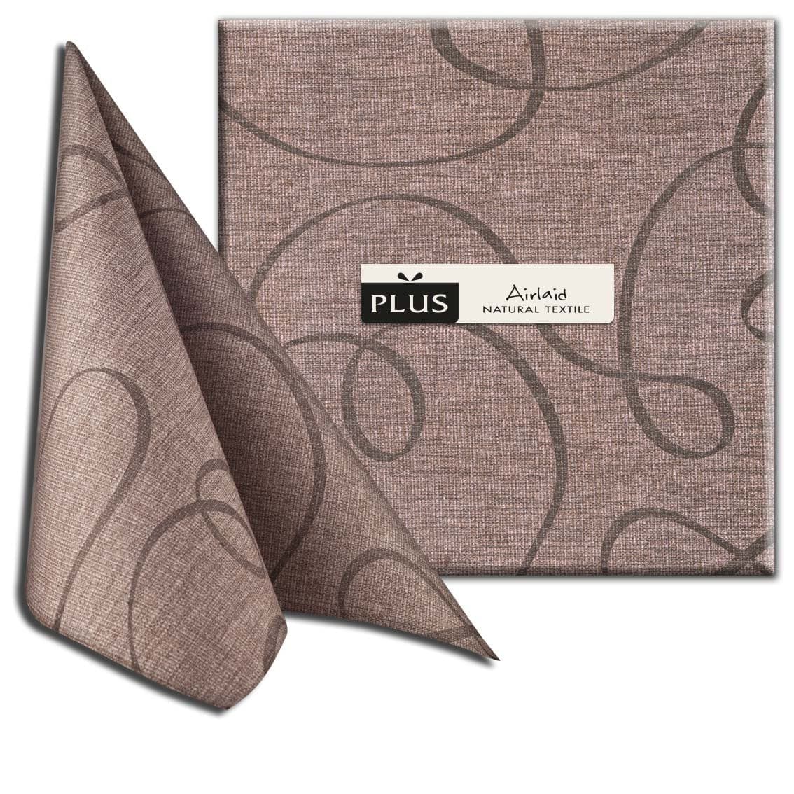 Tovagliolo Grace Moka Plus cm.40x40 - 800 pz.