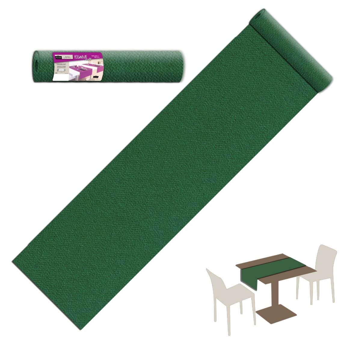 Rotolo Verde Plus cm. 40X120 - 160 pz.