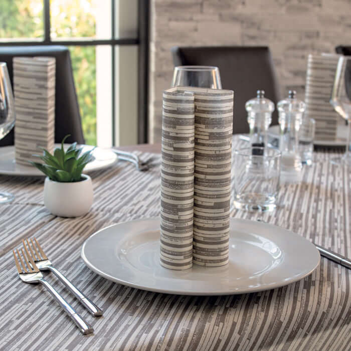 Tovaglia Back Creta Mono cm. 100x100 - 100 pz.