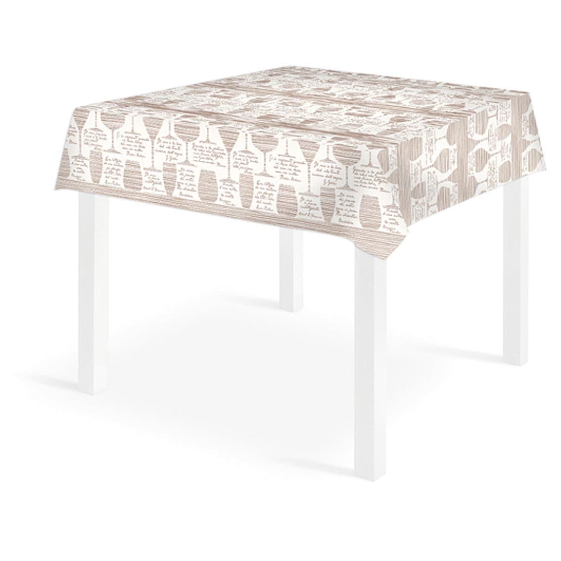 Tovaglia Convivio Cacao Micro cm. 120X120 - 80 pz.