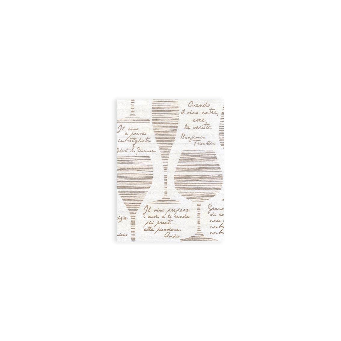 Tovagliolo Convivio Cacao Micro cm. 40X30 - 960 pz.