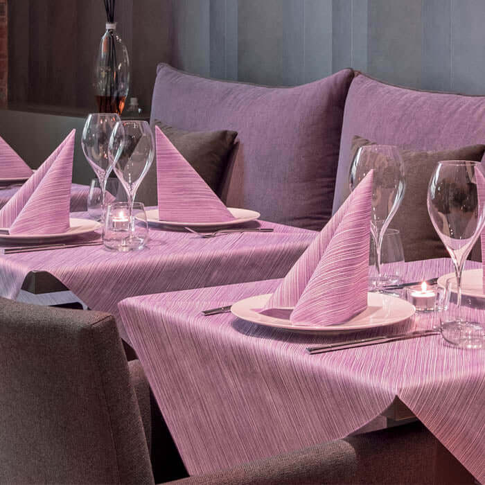 Tovaglia Costes Viola Nuvola cm. 100X100 - 100 pz.