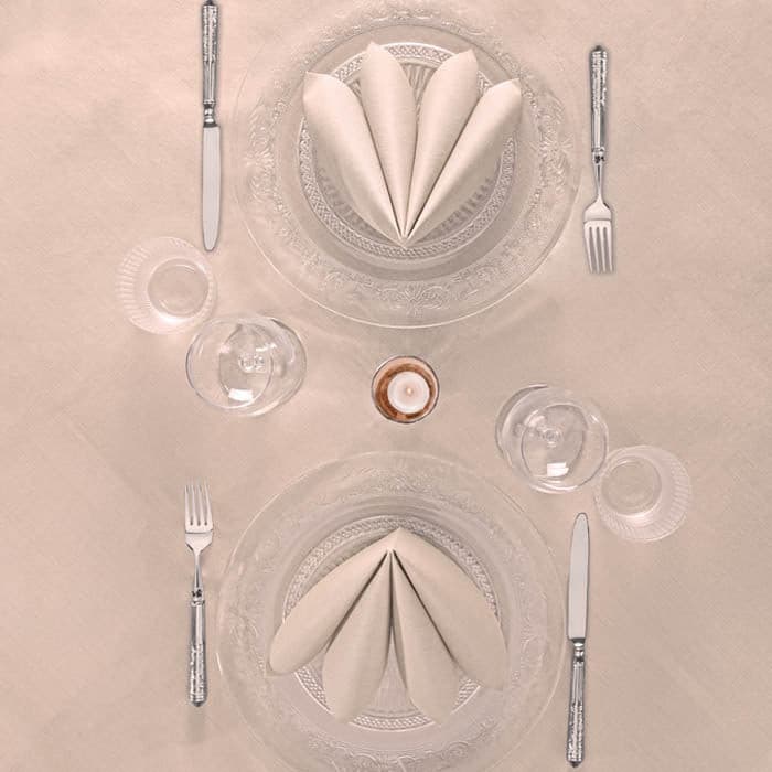 Tovagliolo Gaia Panna Micro cm. 44X44 - 600 pz.