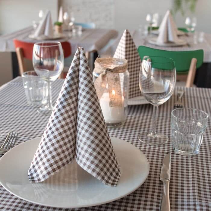 Tovagliolo Italo Cacao Plus cm. 40x40 - 800 pz.