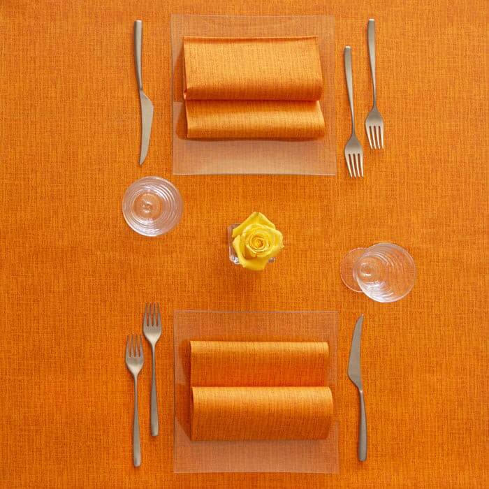 Tovagliolo TNT 40x40 Jack Arancio Plus  - 800 pz.