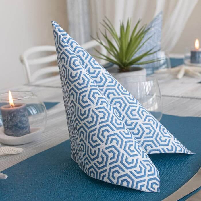 Tovagliolo Logic Blue Multisoft Airwave cm. 40x40 - 960 pz.