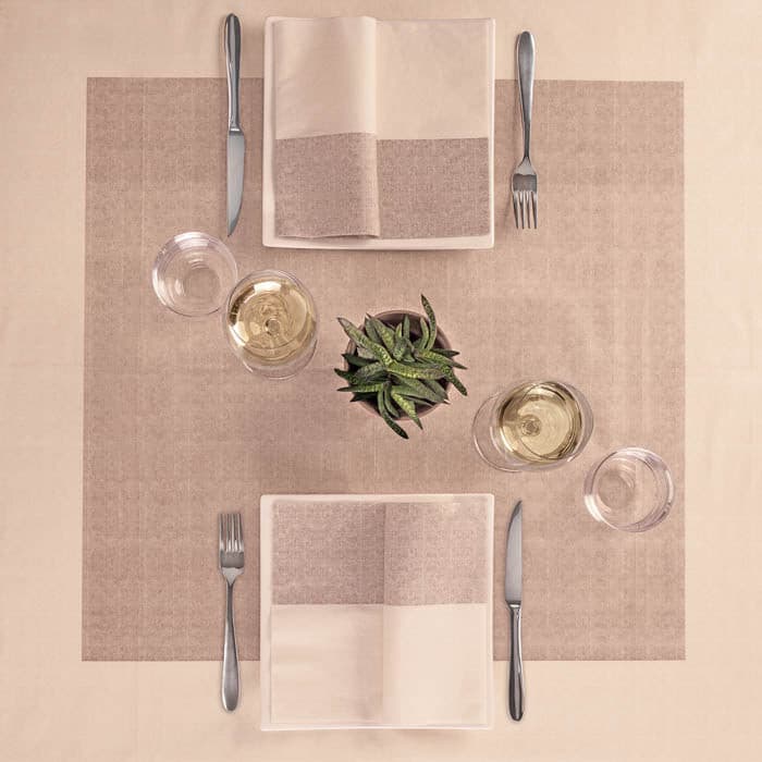 Tovagliolo Maison Cacao Micro cm. 40X40 - 600 pz.