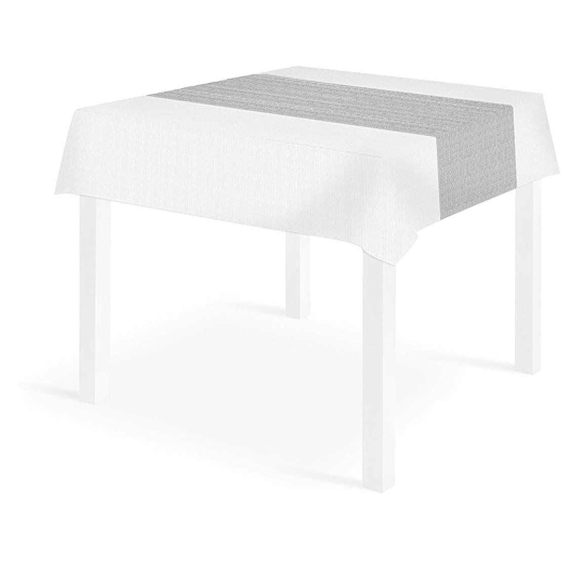 Tovaglia Maison Grigio Perla Micro cm. 120X120 - 80 pz.