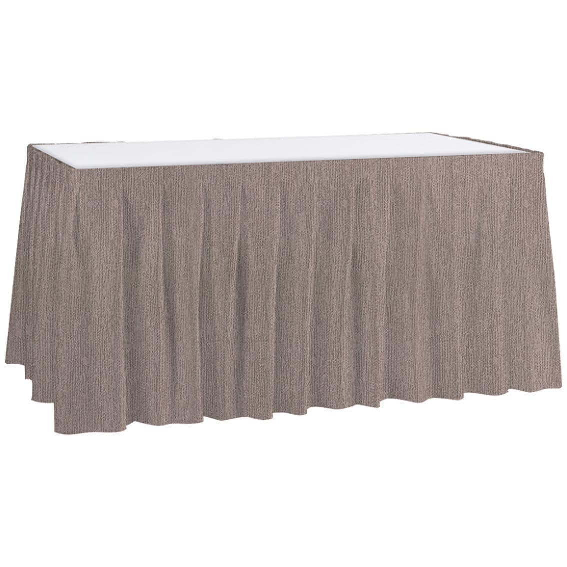 Tovaglia Stoffa Creta Monolin Gonna Buffet mt.4 x cm.74 - 4 pz..