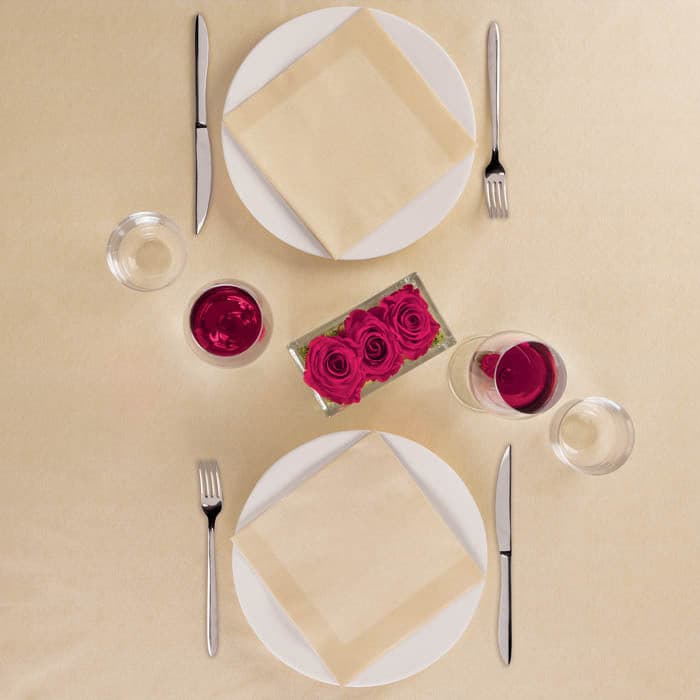 Tovagliolo Textù Avorio Micro cm. 40X40 - 600 pz