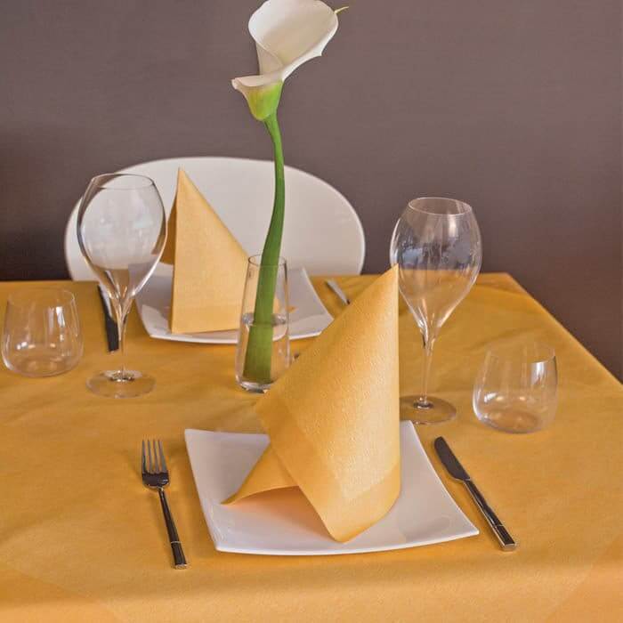 Tovagliolo Textù Giallo Micro cm. 40X40 - 600 pz.