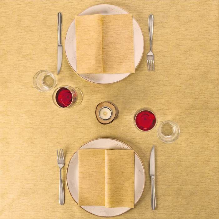 Tovaglia Tosca Ambra Plus cm. 100X100 - 100 pz.