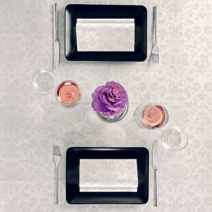 Tovagliolo Victoria Bianco Plus cm. 40X40 - 800 pz.