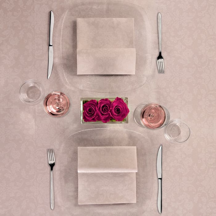 Tovagliolo Victoria Sabbia Plus cm. 40X40 - 800 pz.