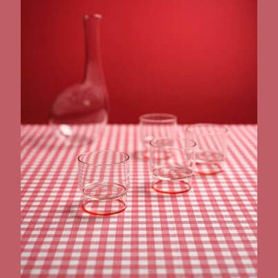 Tovaglia Roma Rosso Soft cm. 100x100 - 100 pz.