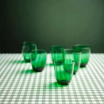 Tovaglia Roma Verde Soft cm. 100x100 - 100 pz.