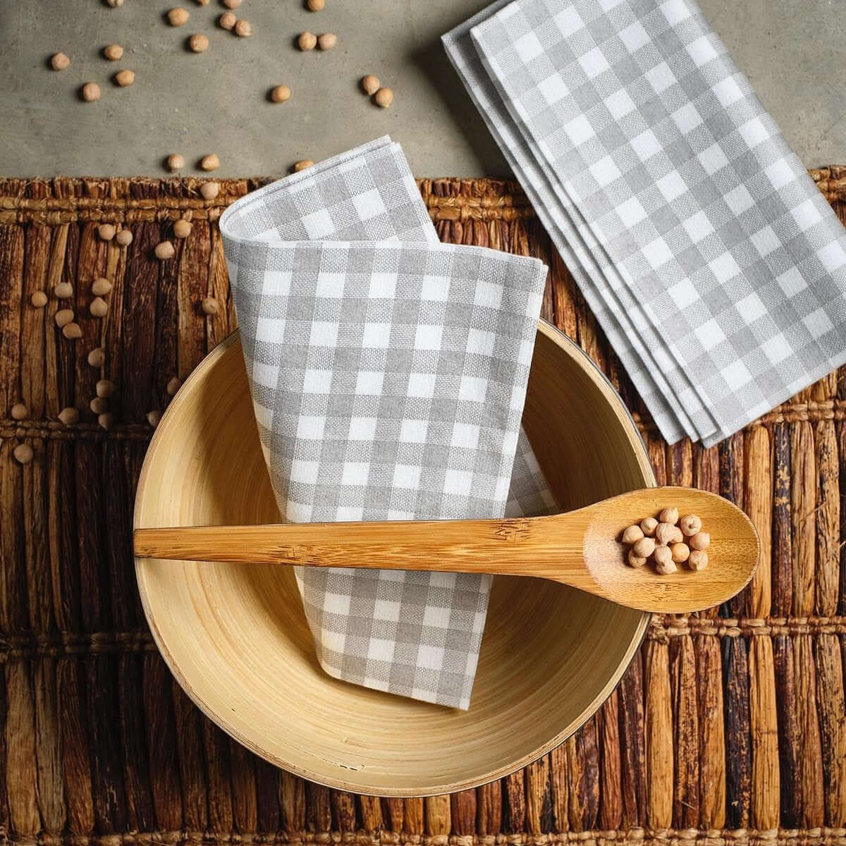 Tovagliolo Roma Grigio Soft cm. 40x40 - 600 pz.