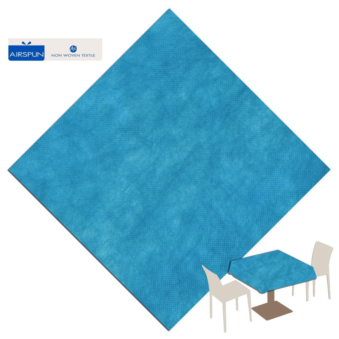 Tovaglia Mare Airspun cm. 120X120 - 100 pz.