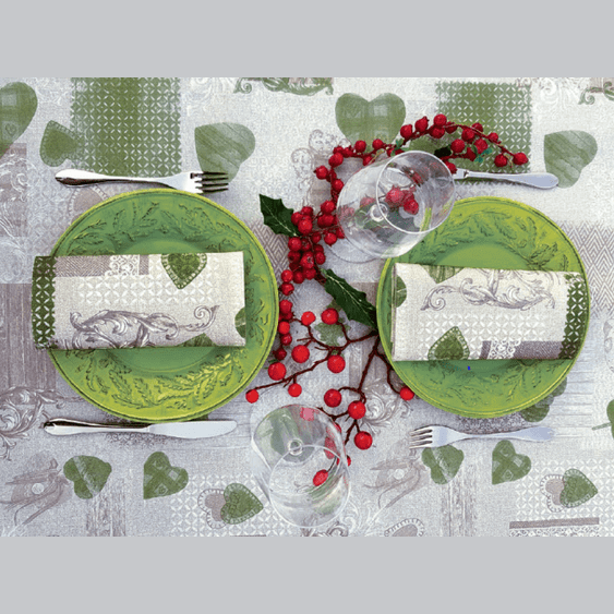 Tovagliolo tnt Shabby Verde Oliva Superior cm. 40x40 – 800 pz.