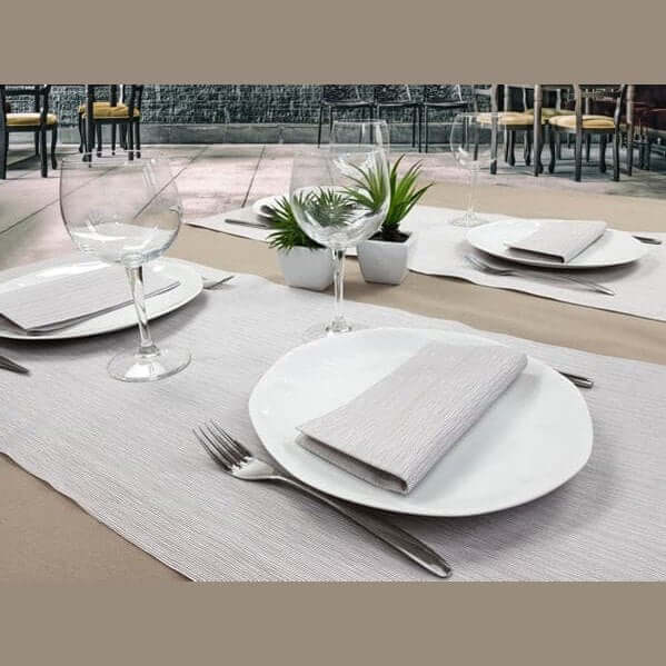 Tovagliolo Tela Tortora Superior cm. 40x40 – 800 pz.