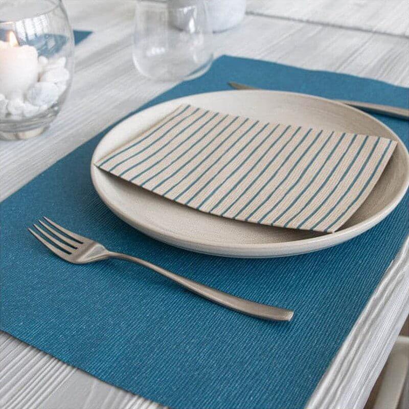 Tovagliolo Nina Blue Onda Airwave cm. 40x30 - 1200 pz.