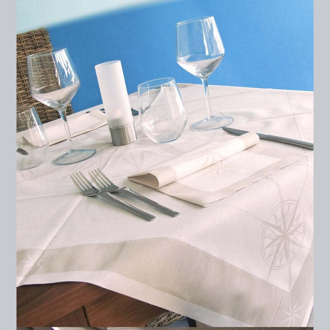 Tovaglia Vento Sabbia Plus cm. 100X100 - 100 pz.