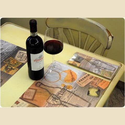 Tovaglietta Winery in carta pesante cm. 30 x 40 – 1000 pz.