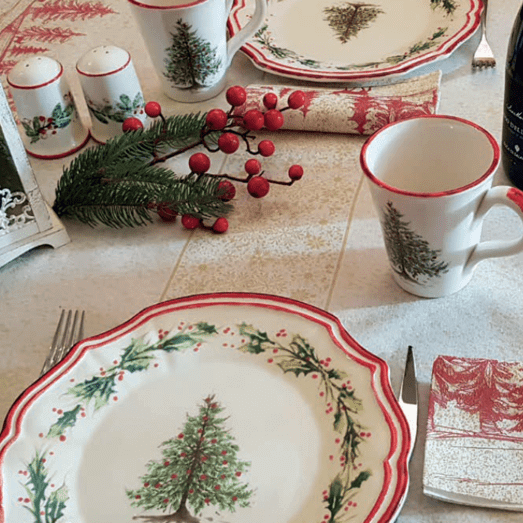 Tovagliolo Winter Bordeaux Superior cm. 40x40 – 800 pz.